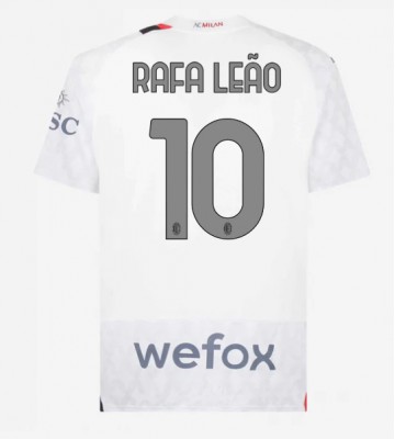 AC Milan Rafael Leao #10 Bortatröja 2023-24 Kortärmad